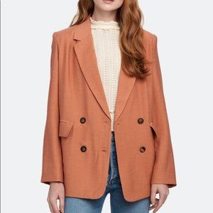 Astr Allegra Oversized Blazer Burnt Clay Medium